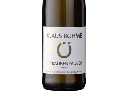 Ein Bild des Weinetiketts von Weingut Klaus Böhme Traubenzauber