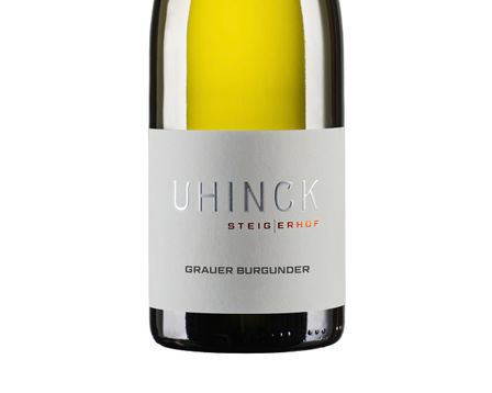 A picture of the wine label of Weingut Uhinck Steigerhof Grauer Burgunder