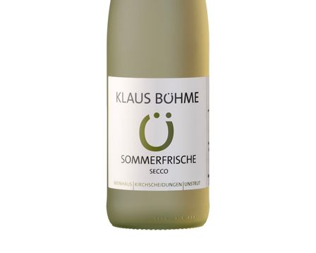 Ein Bild des Weinetiketts von Weingut Klaus Böhme Sommerfrische